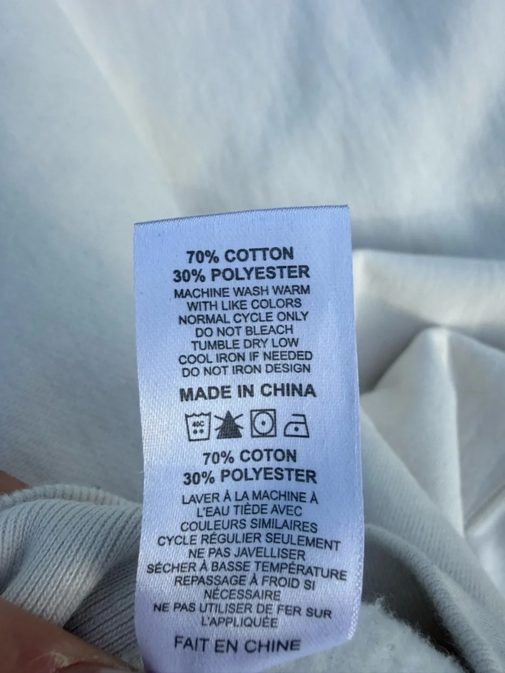 Adele Hello It’s Me White Crewneck Sweatshirt Size Large - Picture 6 of 6